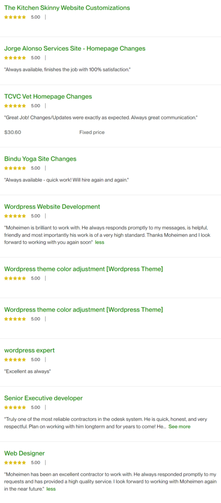 Upwork Profile - Moheimen Ahmed Upwork Profile - Moheimen Ahmed