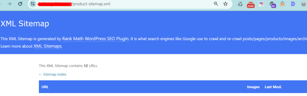 google search console