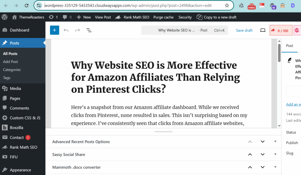 How I Solved the White Screen Issue on the WordPress Page/Post Edit Screen How I Solved the White Screen Issue on the WordPress Page/Post Edit Screen